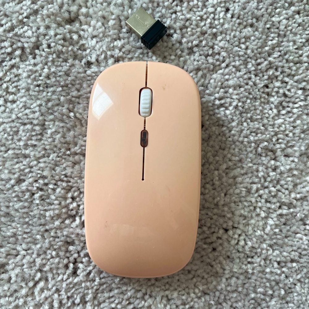Pink Wireless Mouse